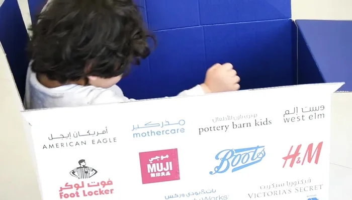 Cardboard Box Decoration: Provide stickers or markers and let kids decorate a cardboard box.