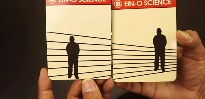Height Illusion: Compare the heights of two figures. The perception of height is altered by the surrounding visual elements.
