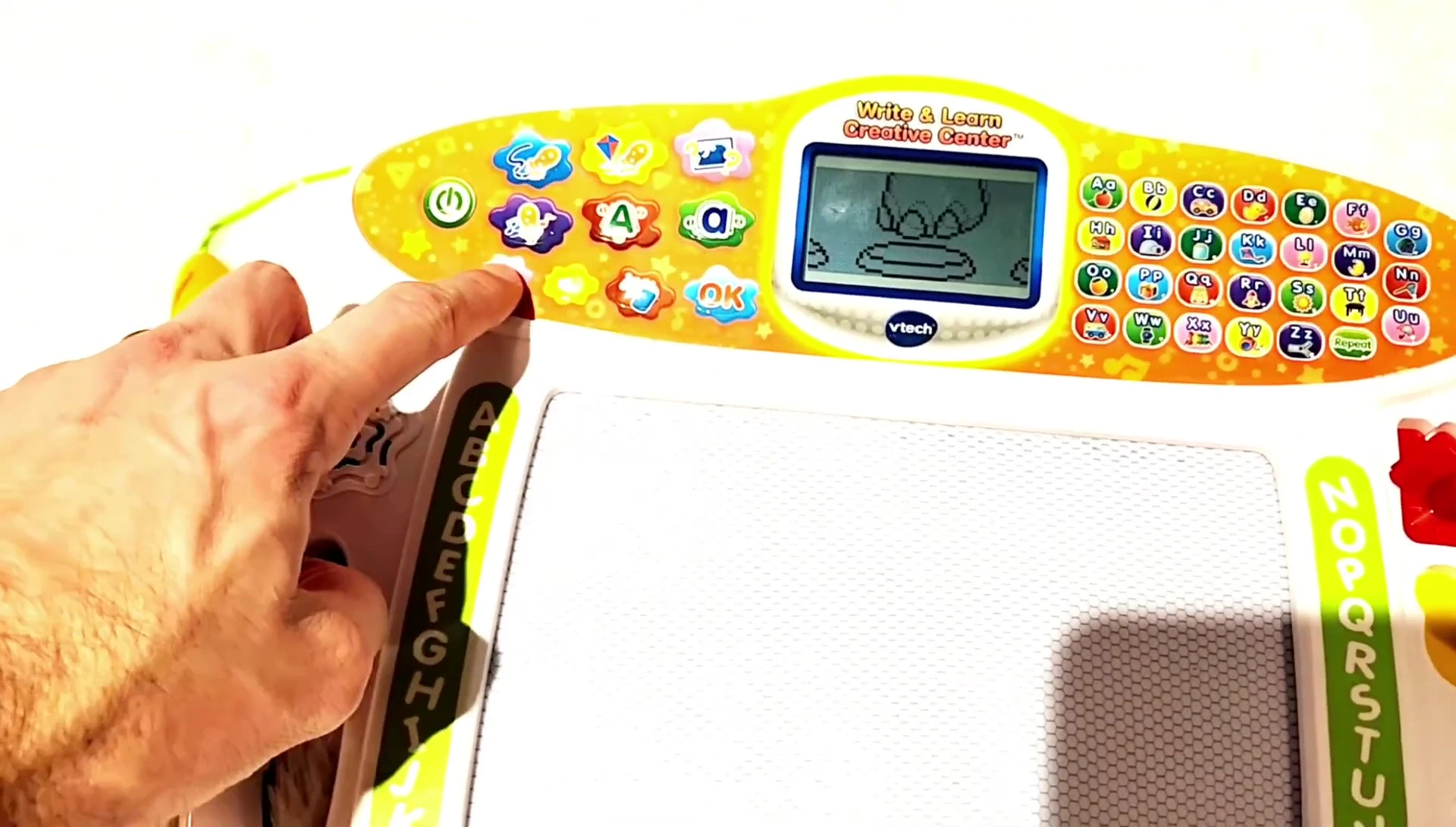The volume control buttons