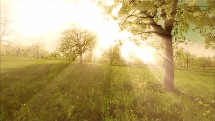 Light as energy traveling in waves; produced by heated matter or energy gain.