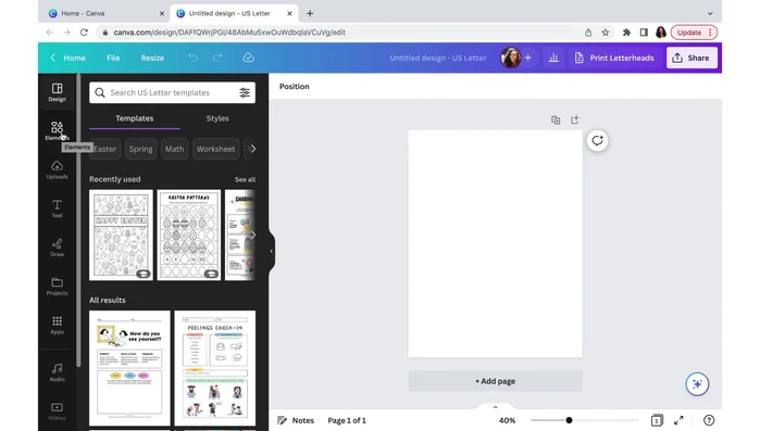 Resize the table to your desired size (6 boxes). Use the three dots to delete extra rows and columns.