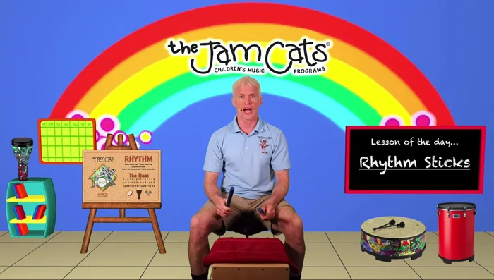 Incorporating vocalizations like 'boom bop' or 'boom ta' to enhance rhythm.