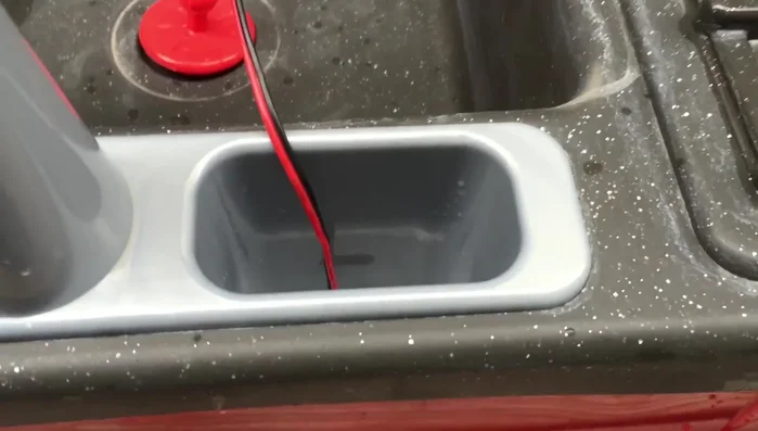 Connect the Proto bit's ground and signal to the pump's ground and positive.