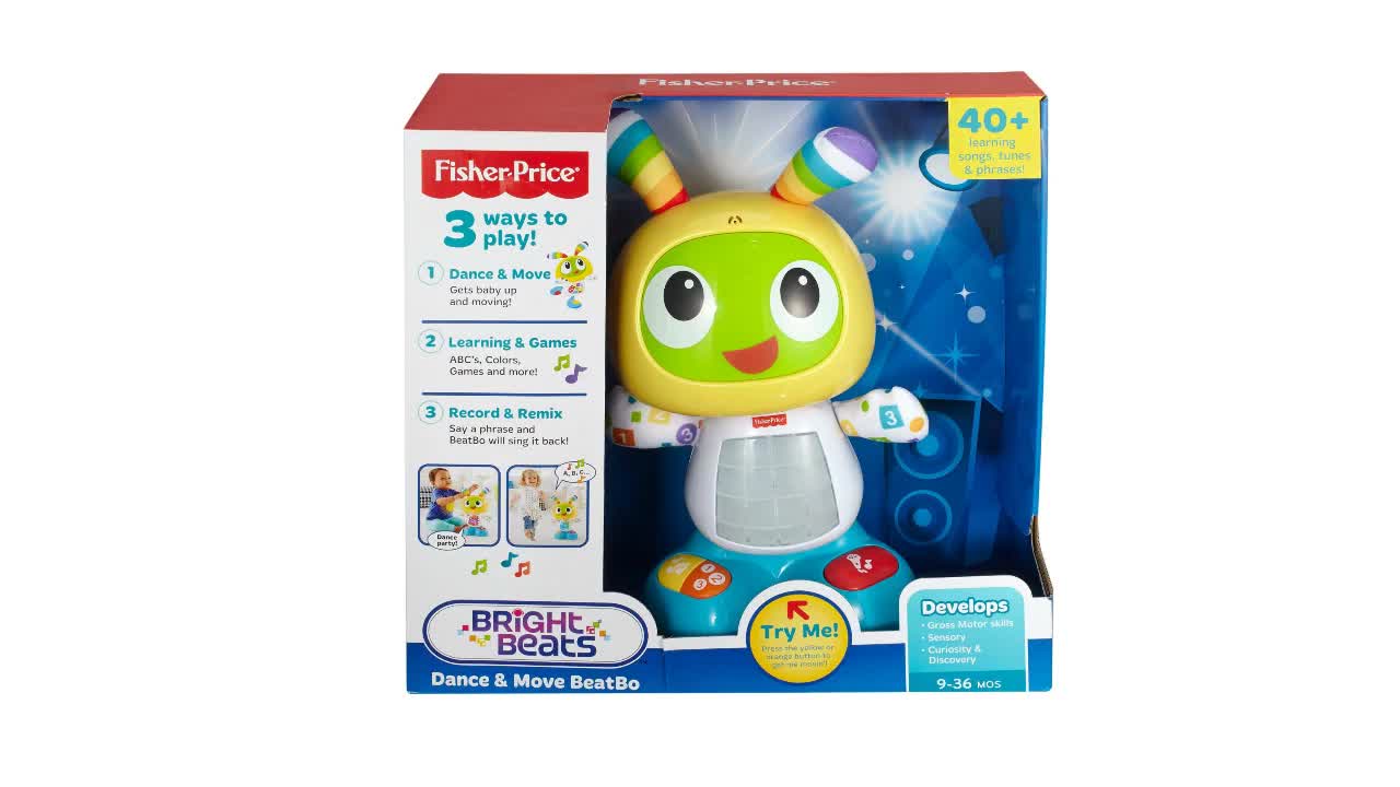 BeatBo toy showcasing its bright colors and lights