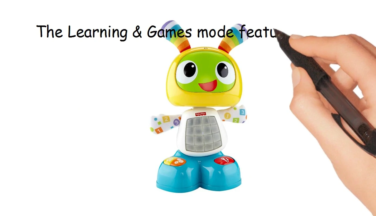 BeatBo in Learning & Games mode, showing freeze dance