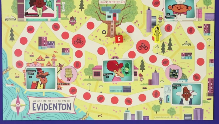 If you land on a bicycle, you can move to any other space on the board.