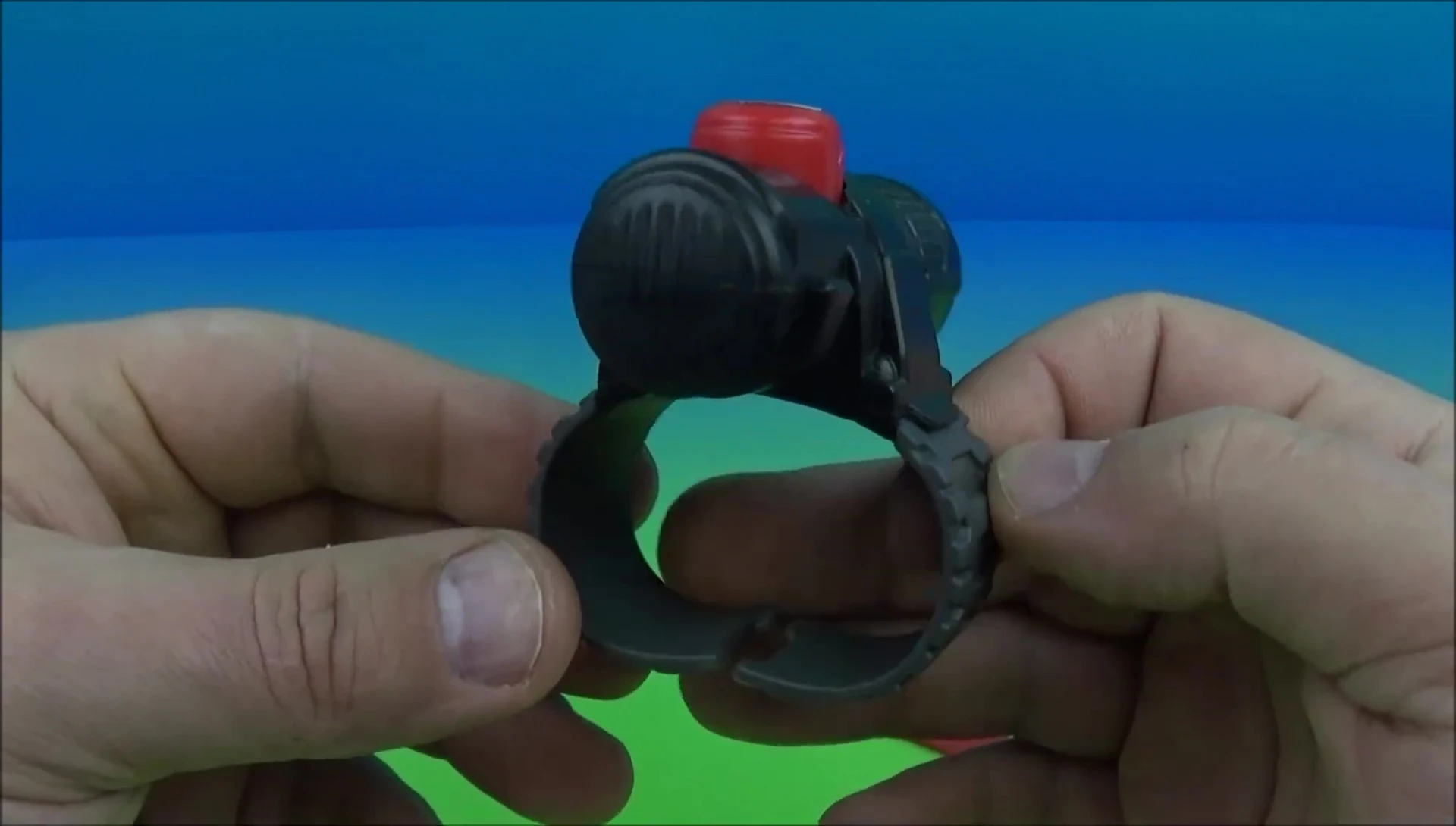 A view of the Spy Wristband Launcher.