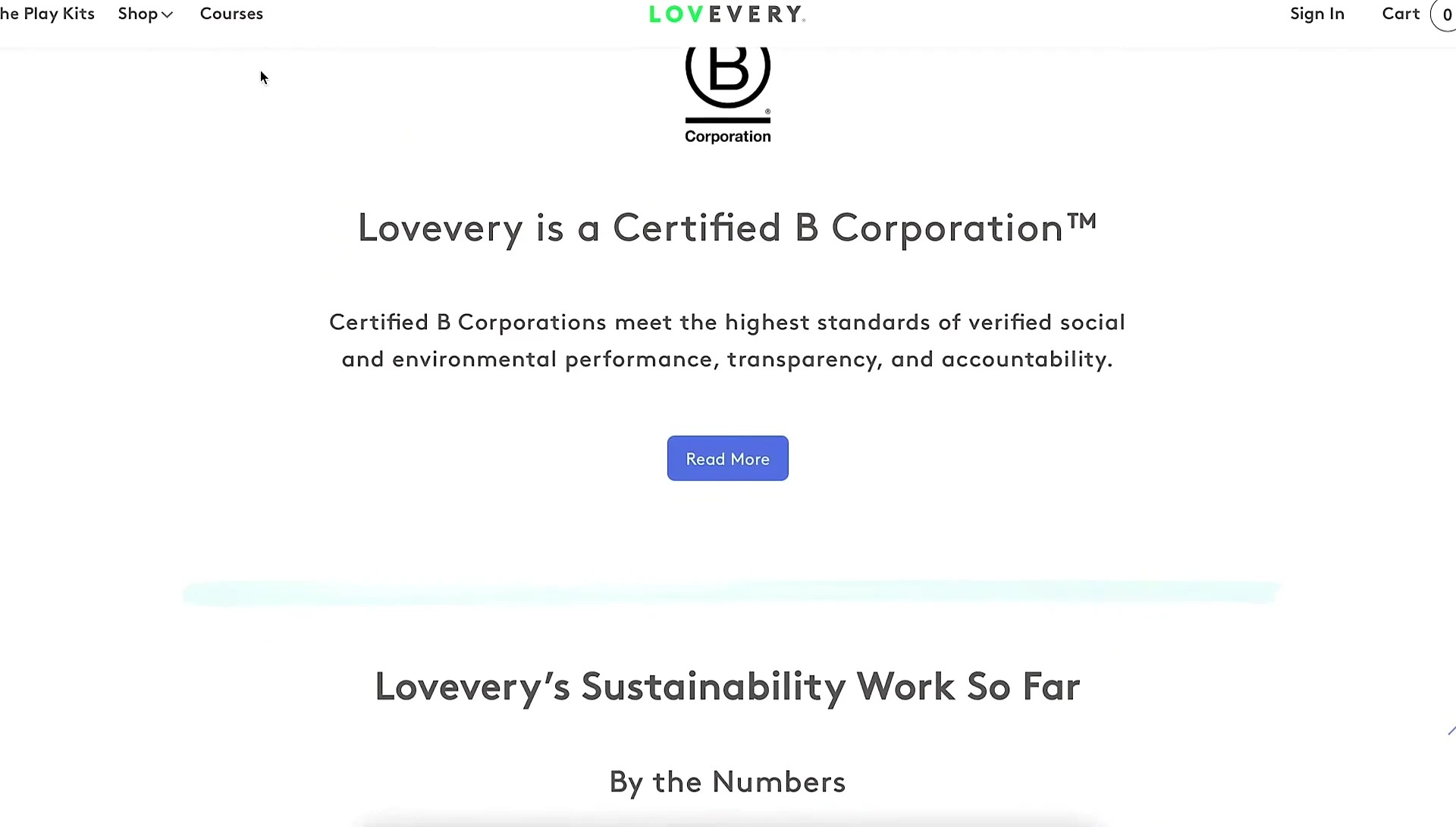 Image showcasing Lovevery's certifications