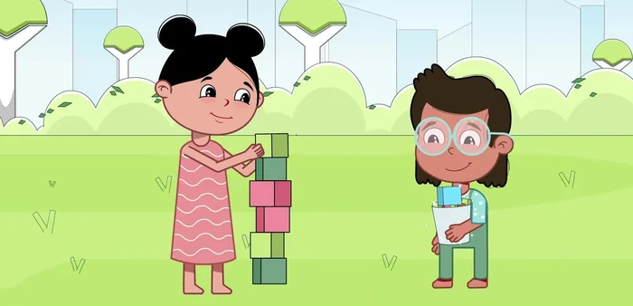 Saying "thank you" and "you're welcome" to show appreciation.