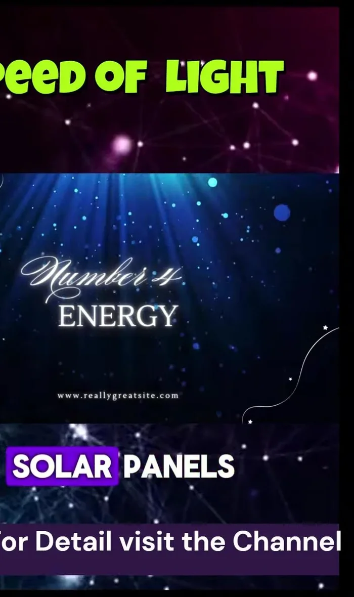 Energy: Solar panels convert sunlight into electricity.