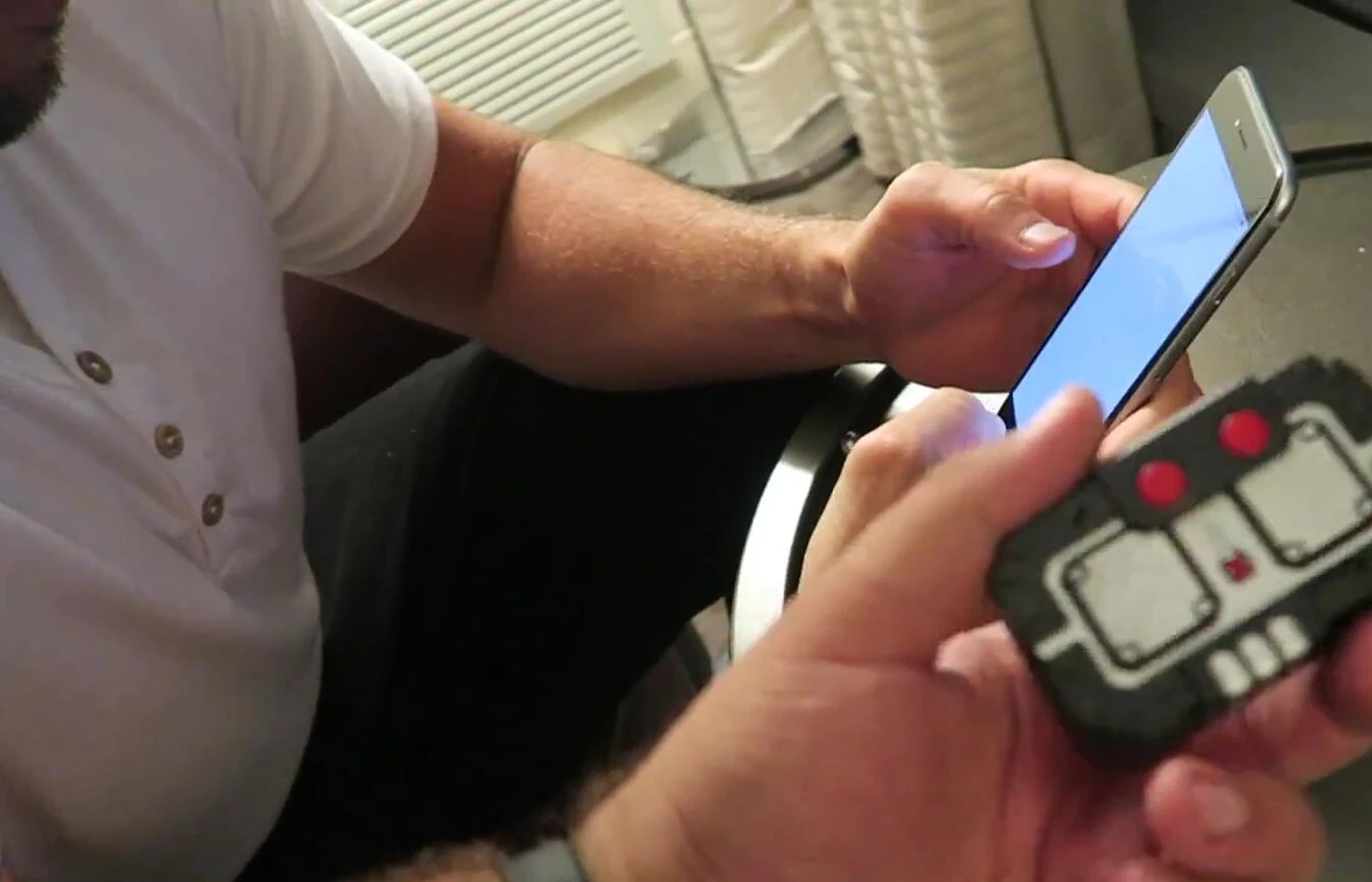 The voice changer device.