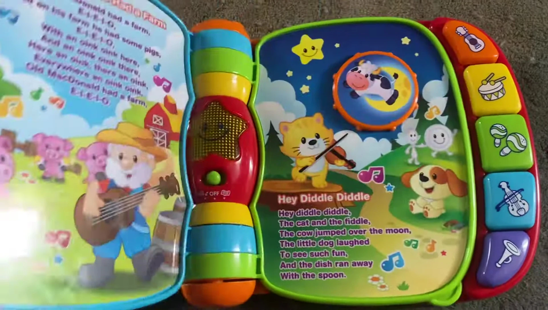A page with the "Old McDonald" illustration