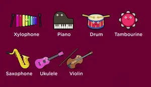 Musical Instrument Scavenger Hunt
