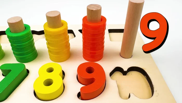 Match the pieces to the number ten.