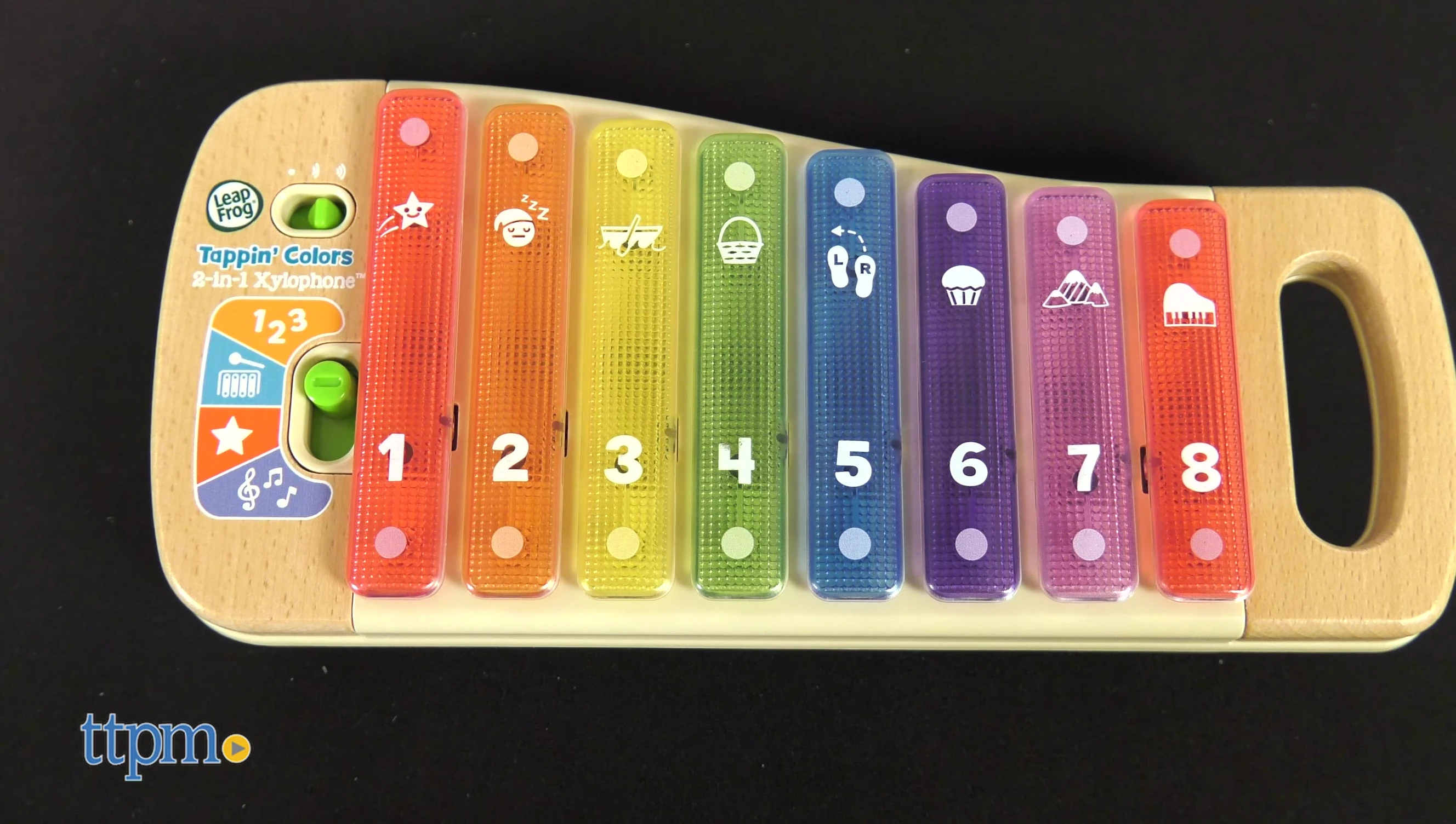Music cards with the xylophone